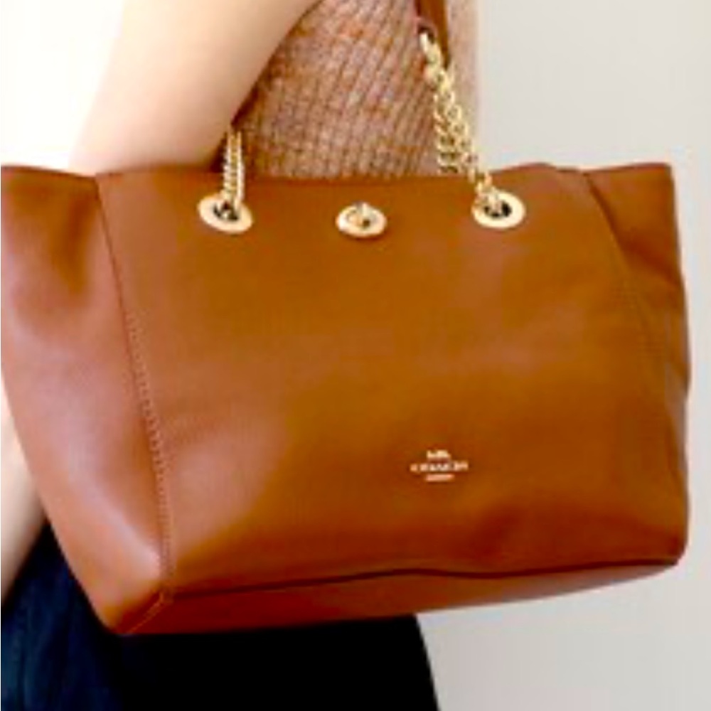 Coach Turnlock Tote